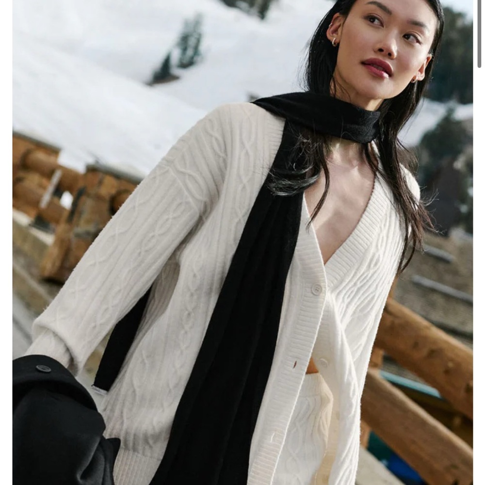ALO Yoga Cozy Cable Knit Cardigan
